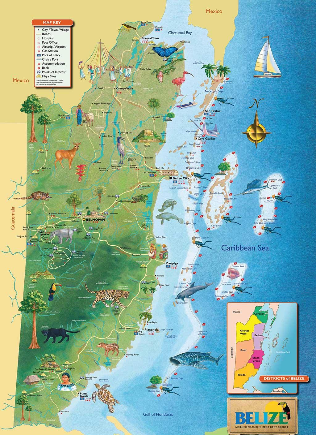 Port Beliz xəritə