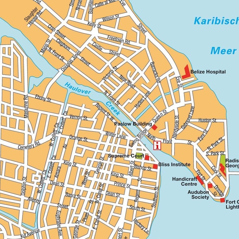 Beliz-Siti-port xəritə